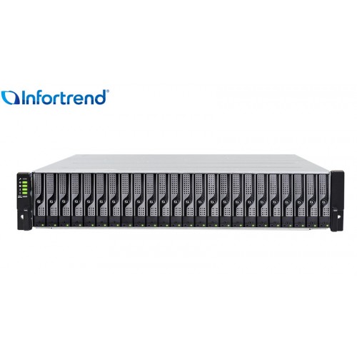 EonStor DS 2024R2CB Infortrend - 2U Enterprise - Storage SAN com 24 Baias de 2.5